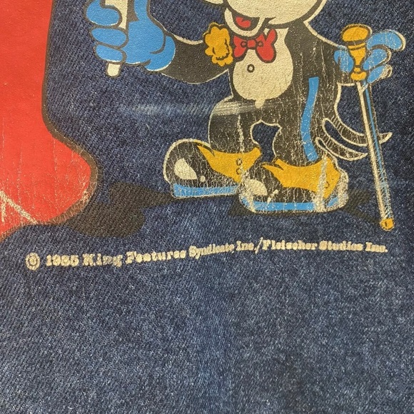 Vintage 1985 Betty Boop Denim Jacket Size Medium - Picture 3 of 12